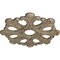 Ekena Millwork Angel Ceiling Medallion (Canopies up to 4 3/8"), 20 7/8"OD x 3 5/8"ID x 1"P, Gobi Desert Crackle CM20ANGDC - alternate 3